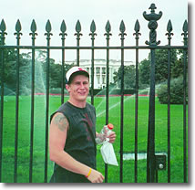 Andy at the White House